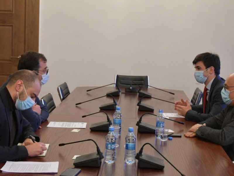 Member of Parliament Mr. David Songhulashvili meets WindGeorgia